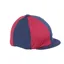 Shires Hat Silk in Navy and Raspberry Pink